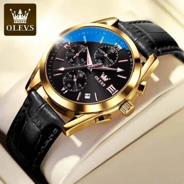 OLEVS ক্রনোগ্রাফ ঘড়ি