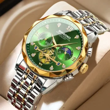 BINBOND 1236 Men's Classic Style Watch For Men(সিটি লক)