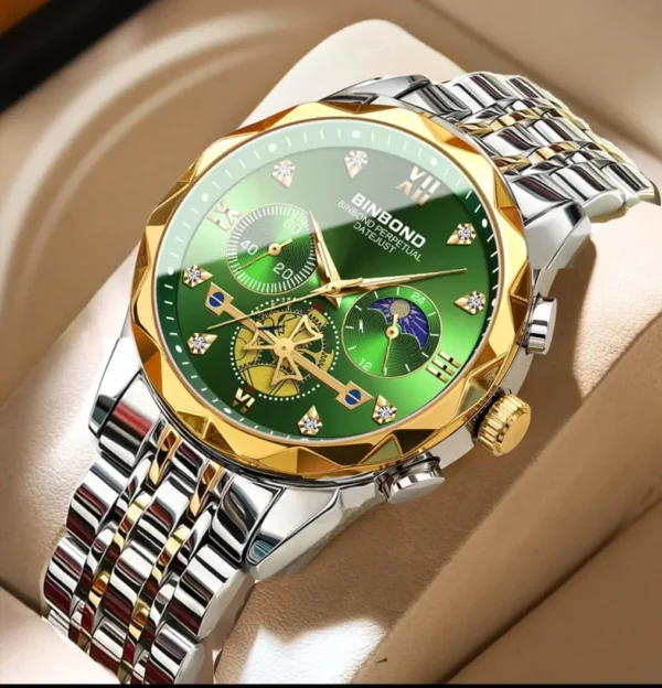 BINBOND 1236 Men's Classic Style Watch For Men(সিটি লক)